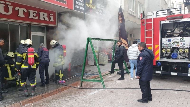 DEPODA YANGIN ÇIKTI