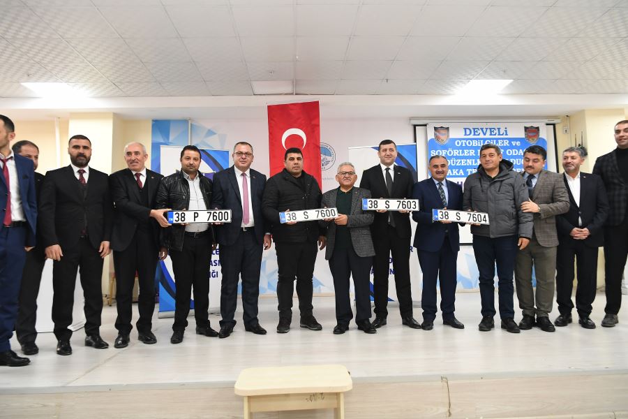 BÜYÜKKILIÇ, DEVELİ’DE ŞOFÖR ESNAFININ SORUNUNU KÖKTEN ÇÖZDÜ