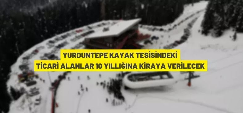 Kayak tesisindeki ticari ilanlar kiraya verilecek