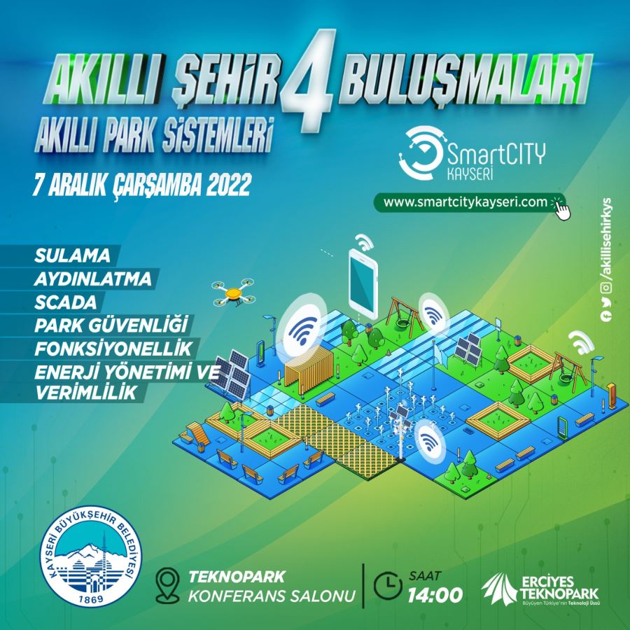 BÜYÜKŞEHİR’DEN AKILLI ŞEHİR BULUŞMALARI