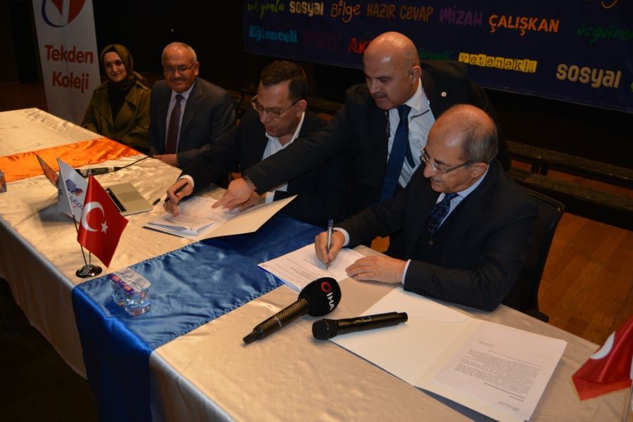 TEKDEN'DE ÇİFTE DİPLOMA DÖNEMİ BAŞLADI