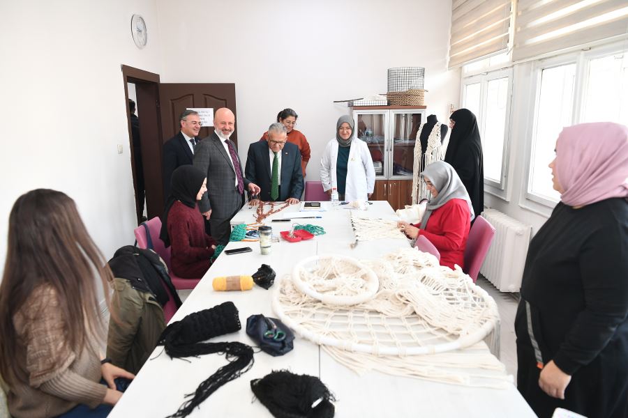 BÜYÜKKILIÇ VE BAŞKANLARDAN KAYMEK GÖZNURU’NA ZİYARET