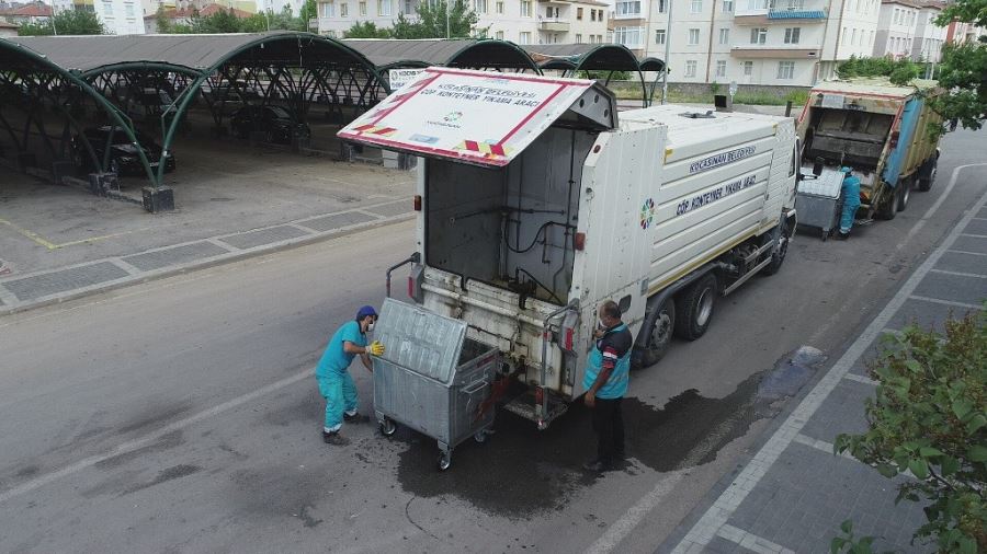 KOCASİNAN GÜNDE 347 TON ÇÖP TOPLUYOR