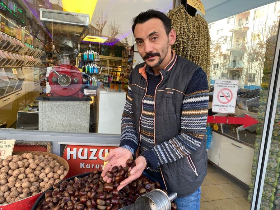 KESTANEYE YOĞUN İLGİ VAR