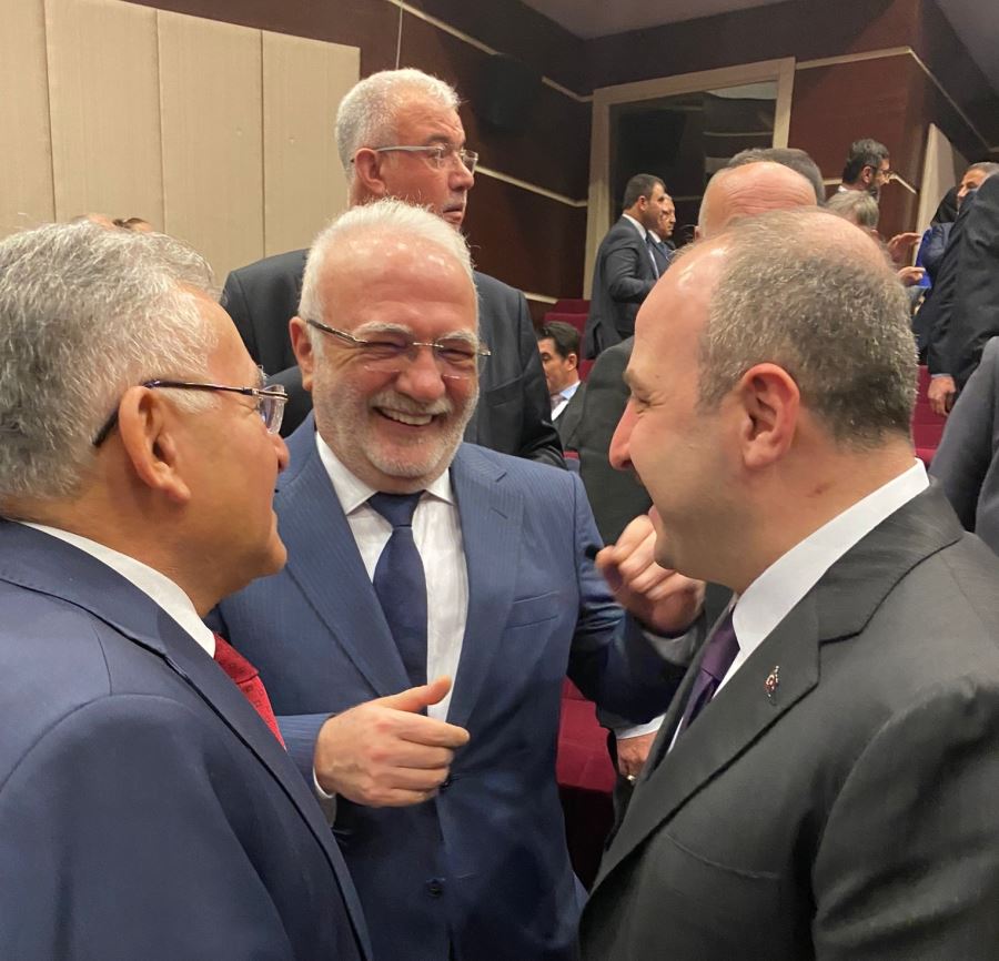 BAŞKAN BÜYÜKKILIÇ, ANKARA’DA 3 BAKANLA GÖRÜŞTÜ