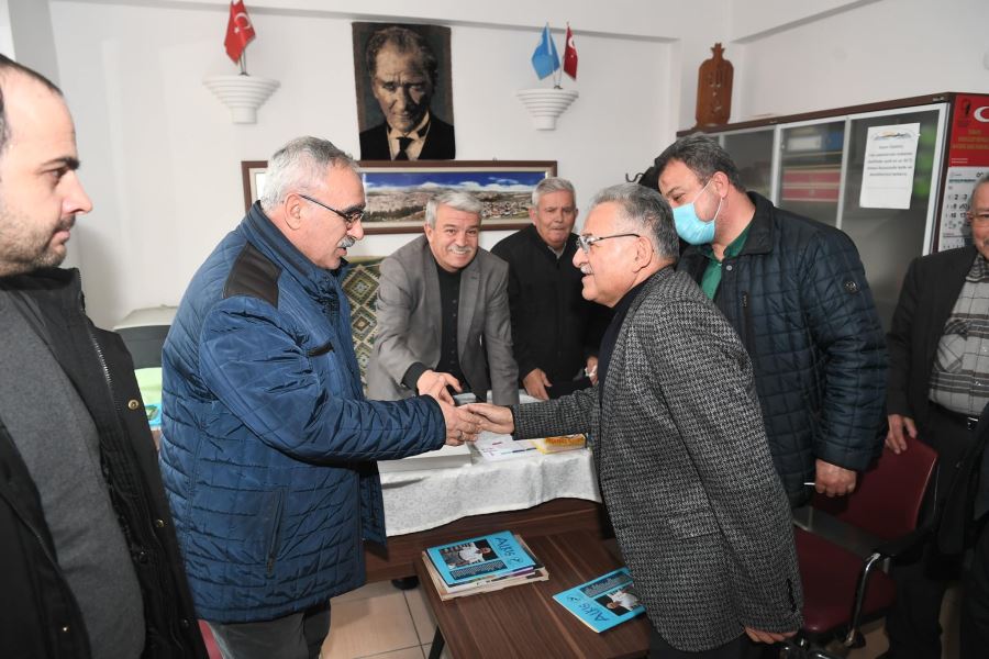 BAŞKAN BÜYÜKKILIÇ, DEVELİLERLE BULUŞTU