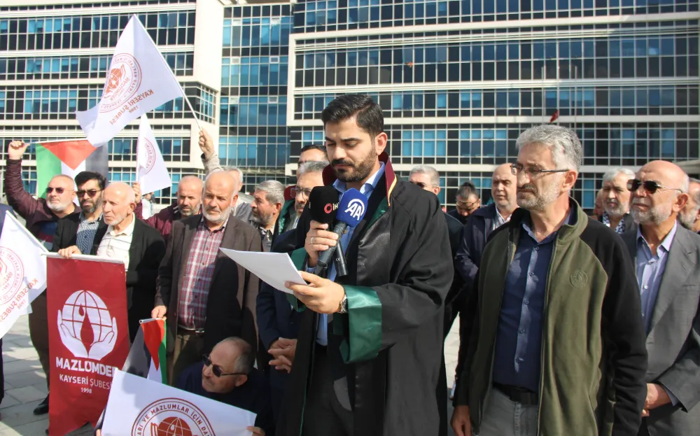 İSRAİL HAKKINDA SUÇ DUYURUSU