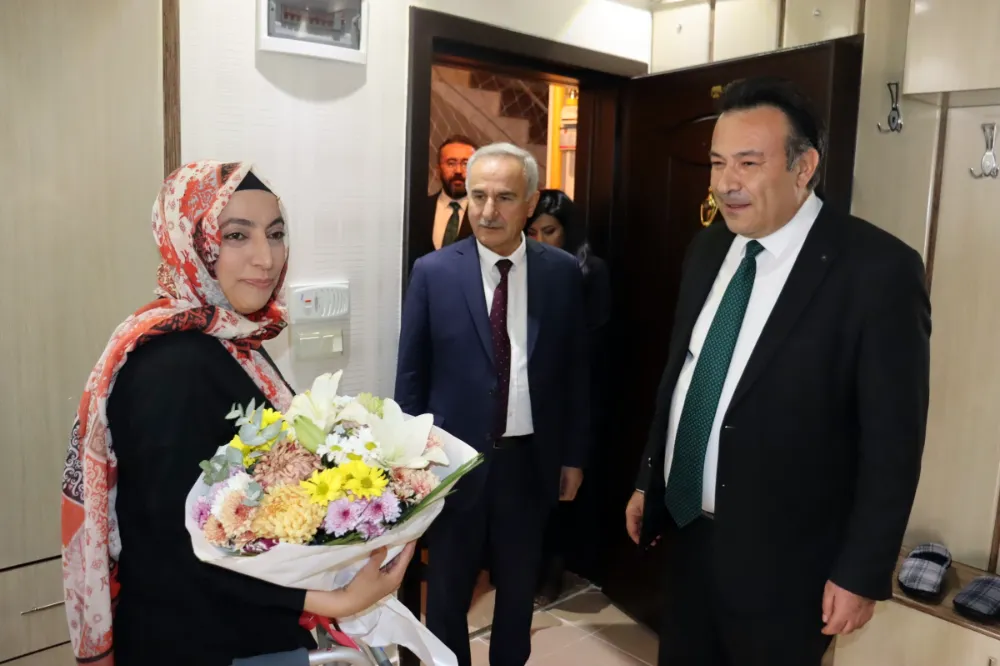 KAZAZEDE ÖĞRETMENE SÜRPRİZ