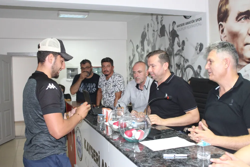 KAYSERİ U18 LİGİ FİKSTÜRÜ ÇEKİLDİ