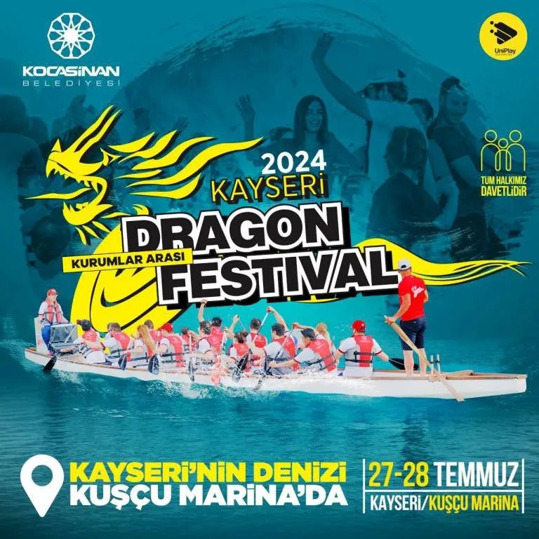 DRAGON FESTİVALİ'NE TÜM VATANDAŞLARI DAVET ETTİ