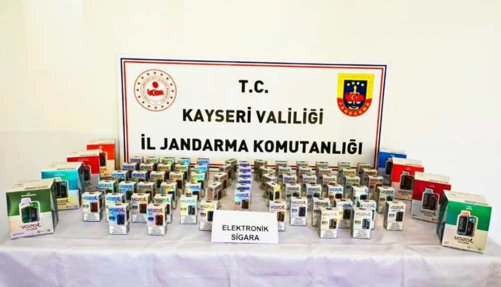 ELEKTRONİK SİGARA ELE GEÇİRİLDİ