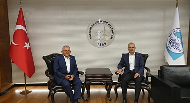 BAŞKAN BÜYÜKKILIÇ'A ZİYARET