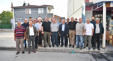 BÜYÜKKILIÇ FELAHİYE'DE VATANDAŞLARLA BULUŞTU