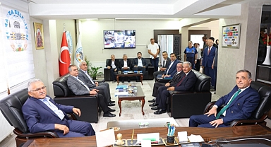 BÜYÜKKILIÇ'TAN BAŞKAN KOÇ'A ZİYARET