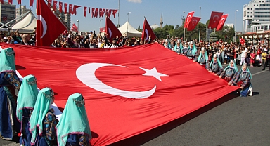 KAYSERİ'DE 30 AĞUSTOS ÇOŞKUSU