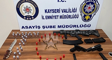 KAYSERİ'DE ARANAN ŞAHIS YAKALANDI