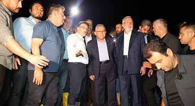 KAYSERİ'DEKİ SELDE BAKIN KAÇ KİŞİ KURTARILDI