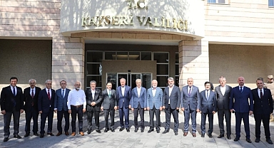KAYSERİ VALİLİĞİ'NE ZİYARET