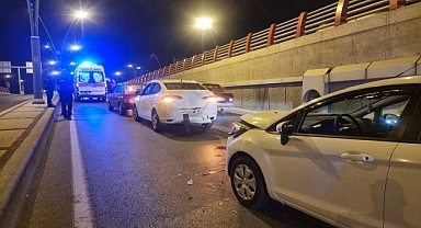ZİNCİRLEME KAZA: 1 YARALI