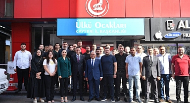 BÜYÜKKILIÇ'TAN ÜLKÜ OCAKLARI'NA ZİYARET