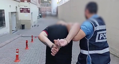 ŞÜPHELİ POLİSTEN KAÇAMADI