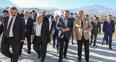 BAKAN TEKİN'DEN, ÖRNEK PROJEYE ZİYARET