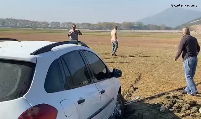 YARDIM ETMEK İSTERKEN, MAHSUR KALDILAR...