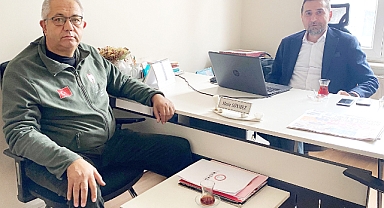 ALTINTOP'TAN SÖNMEZ'E ZİYARET