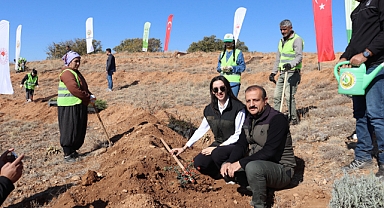 BAL ORMAN PROJESİ’NİN İLK DİKİMLERİ YAPILDI