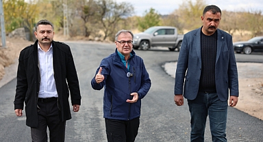 “HACILAR’DA KALİTELİ ULAŞIM İÇİN ÇALIŞIYORUZ”