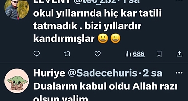 ÖĞRENCİLERDEN, VALİ ÇİÇEK'E GÜLDÜREN MESAJLAR