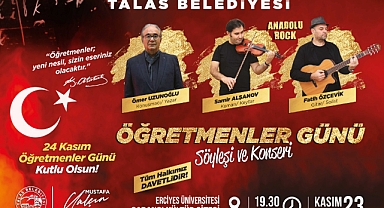 TALAS'TAN 24 KASIMA ÖZEL PROGRAM