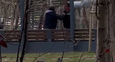 BU KEZ ERKEĞE ŞİDDET KAMERADA