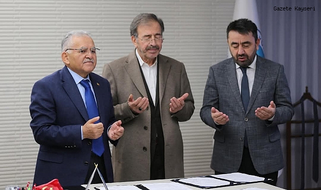 CAMİ İÇİN PROTOKOL İMZALANDI