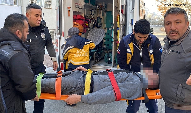 KENDİNİ İPE ASAN ADAMI, EKİPLER KURTARDI