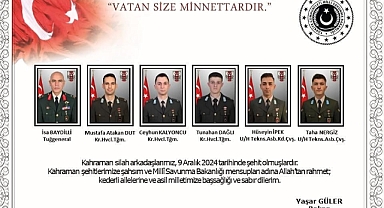 ŞEHİTLER TÖRENLE MEMLEKETLERİNE UĞURLANACAK