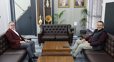 BAŞKAN ÖZDOĞAN'A ZİYARET