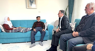 BAŞKAN ÖZDOĞAN VATANDAŞLARI ZİYARET EDİYOR