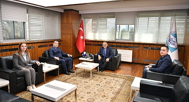 BÜYÜKKILIÇ’A, BÜNYAN BELEDİYE BAŞKANI METİN’DEN ZİYARET