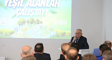 BÜYÜKKILIÇ, YEŞİL ALANLAR ÇALIŞTAYI'NA KATILDI