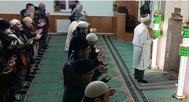 DEVELİ'DE YAĞMUR VE KAR DUASI YAPILDI