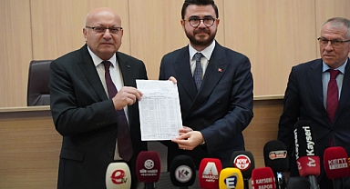 HÜSEYİN OKANDAN MAZBATASINI ALDI