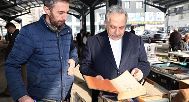 ANTİKA PAZARI'NA KAR ENGELİ