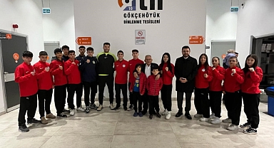 BAŞKAN ÜYÜKKILIÇ'TAN SPORCULARA TEBRİK
