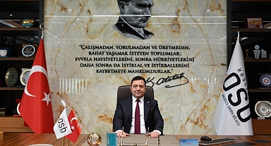 BAŞKAN YALÇIN'DAN MESAJ