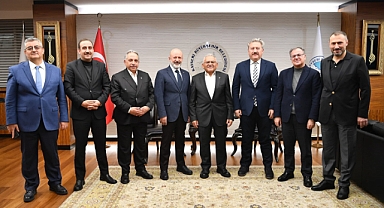 BÜYÜKKILIÇ'TAN, BAŞKANLARLA 'YATIRIM' TOPLANTISI