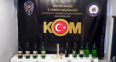 KAYSERİ'DE SAHTE ALKOL OPERASYONU: 1 GÖZALTI!