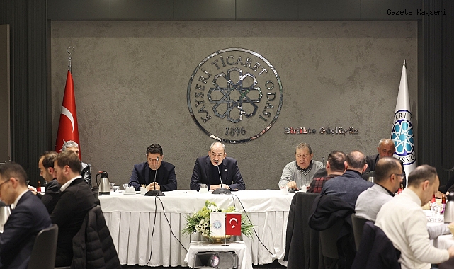 KTO'DA İSTİŞARE TOPLANTISI GERÇEKLEŞTİRİLDİ