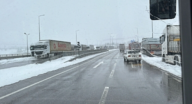 TIRLARIN ULAŞIMINA KAR ENGELİ