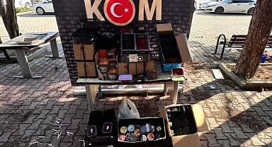 58 KİLO KAÇAK TÜTÜN ELE GEÇİRİLDİ